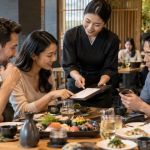 Japanese Dining Service Charge Check: Bill, Tips, and Group Split