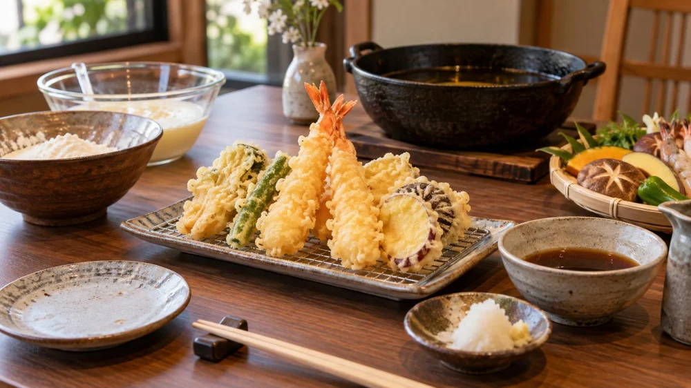Tempura Order Guide: Batter, Oil, Dipping, and Timing
