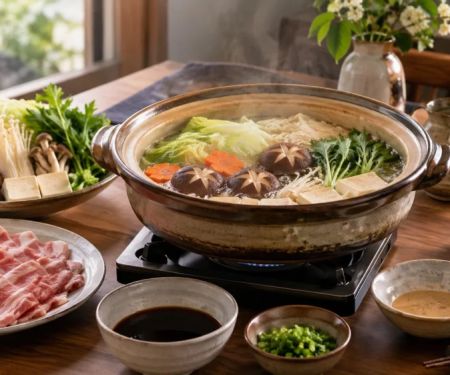 Japanese Nabe Pot Guide: Stock, Vegetables, and Cooking