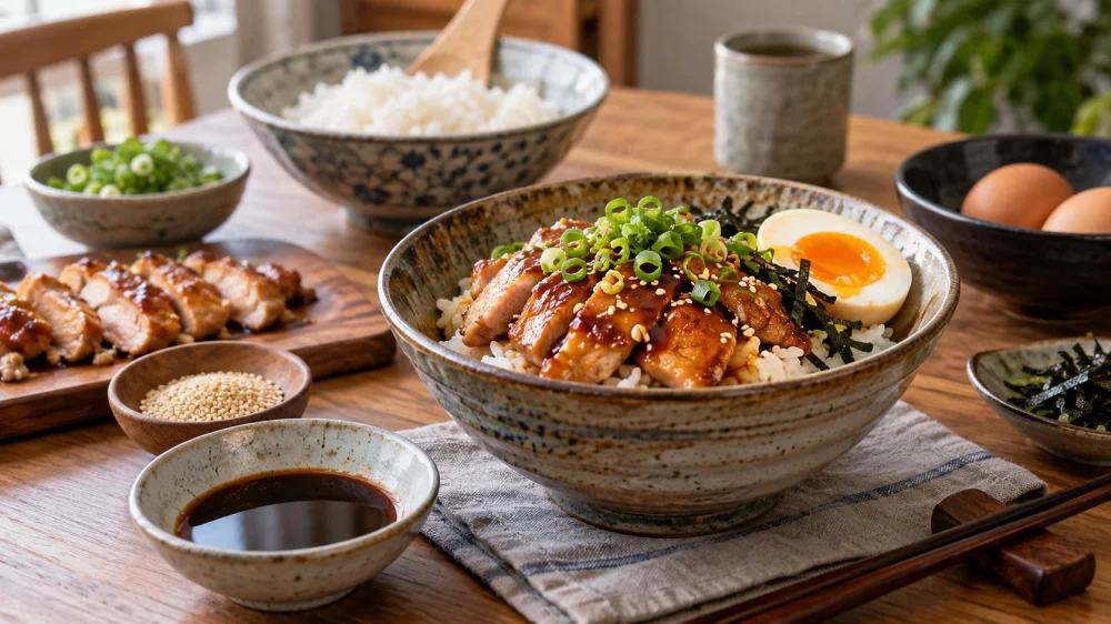 Japanese Donburi Guide: Rice, Protein, Sauce, and Portions