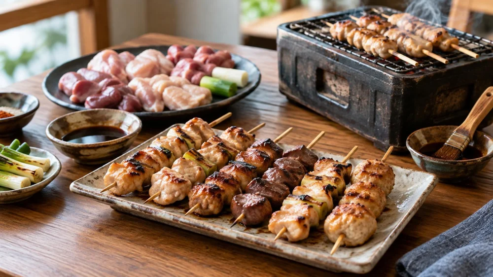 Yakitori Menu Questions: Chicken Parts, Sauce, and Cooking