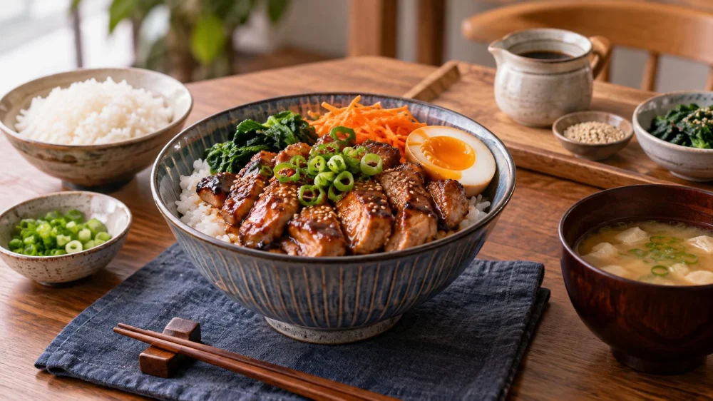 Donburi Bowl Guide: Rice, Toppings, Sauce, and Portions