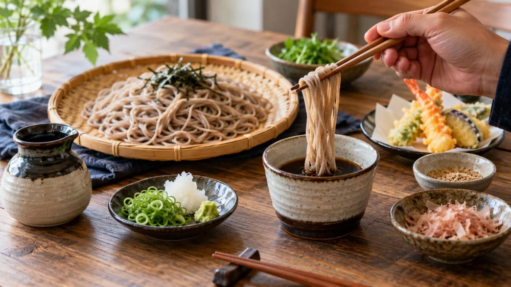 Soba Dipping Sauce Guide: Strength, Garnish, and Etiquette